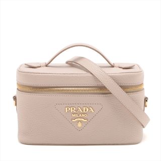 プラダ(PRADA)のプラダ  レザー  ベージュ レディース その他バッグ(その他)