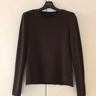 フォクシー(FOXEY)の♡美品♡ FOXEY グレースウール セーター 38 ポート(ニット/セーター)