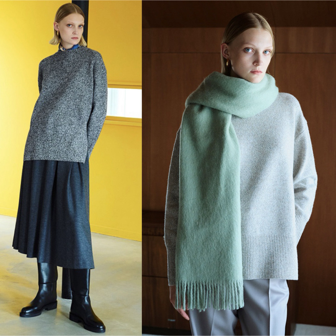 Theory luxe - theory luxe 23AW 完売 クルーネックプルオーバー Theory luxe - theory luxe 23AW 完売 クルーネックプルオーバー