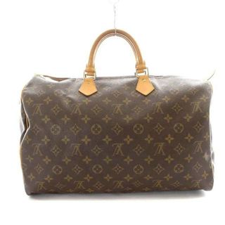 ルイヴィトン(LOUIS VUITTON)のルイヴィトン スピーディ 40 モノグラム ボストンバッグ 茶 M41522(ボストンバッグ)