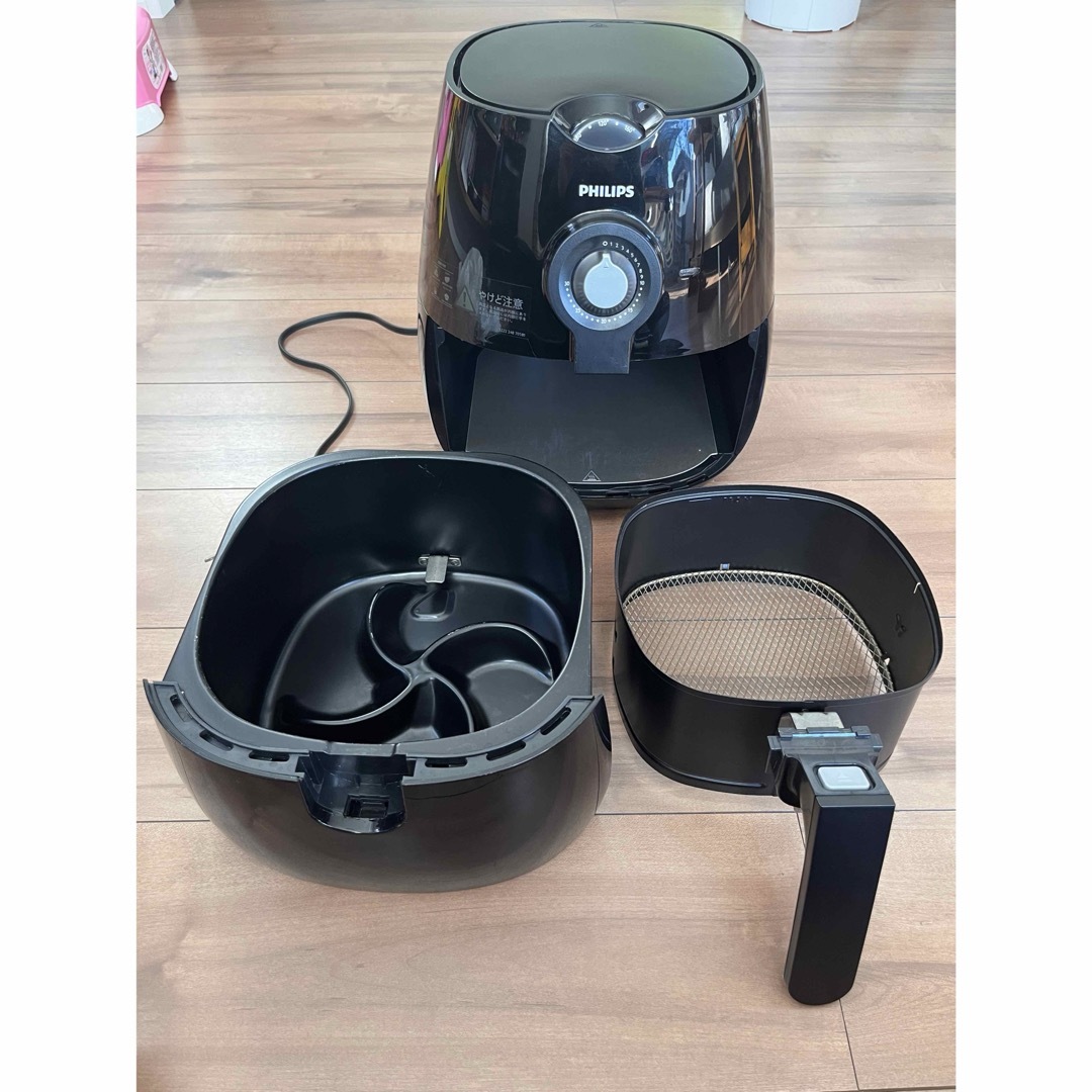 PHILIPS(フィリップス)の中古美品PHILIPSフィリップスノンフライヤーNonfryer HD9220  インテリア/住まい/日用品のキッチン/食器(調理道具/製菓道具)の商品写真