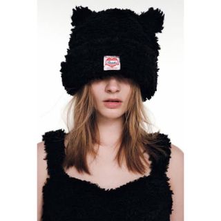 BASICKS BEAR BEANIE / BLK(ニット帽/ビーニー)