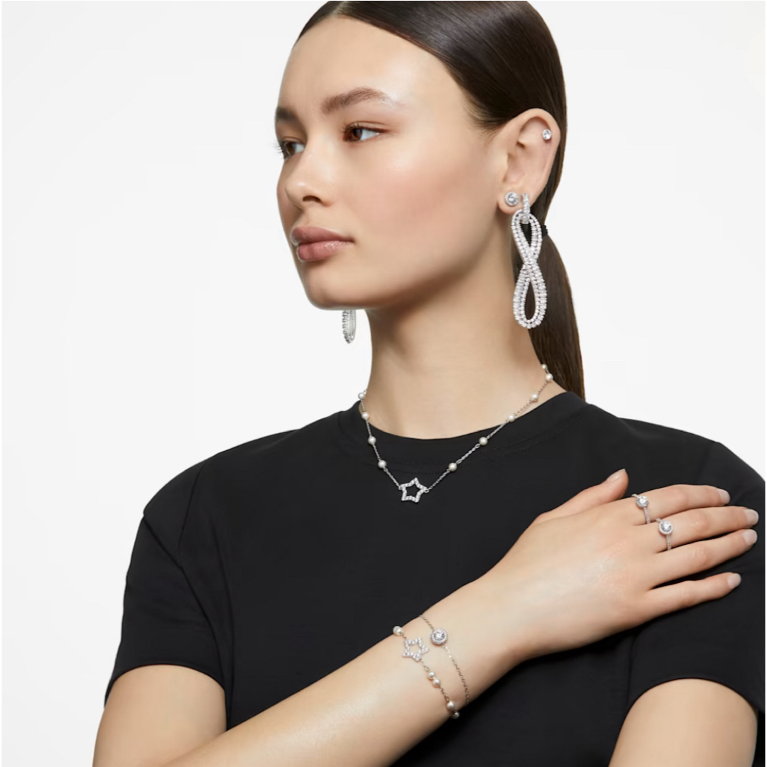 SWAROVSKI(スワロフスキー)のSWAROVSKI Constella リング ラウンドカット パヴェ 55 レディースのアクセサリー(リング(指輪))の商品写真