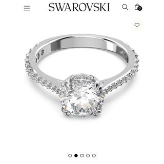 スワロフスキー(SWAROVSKI)のSWAROVSKI Constella リング ラウンドカット パヴェ 55(リング(指輪))