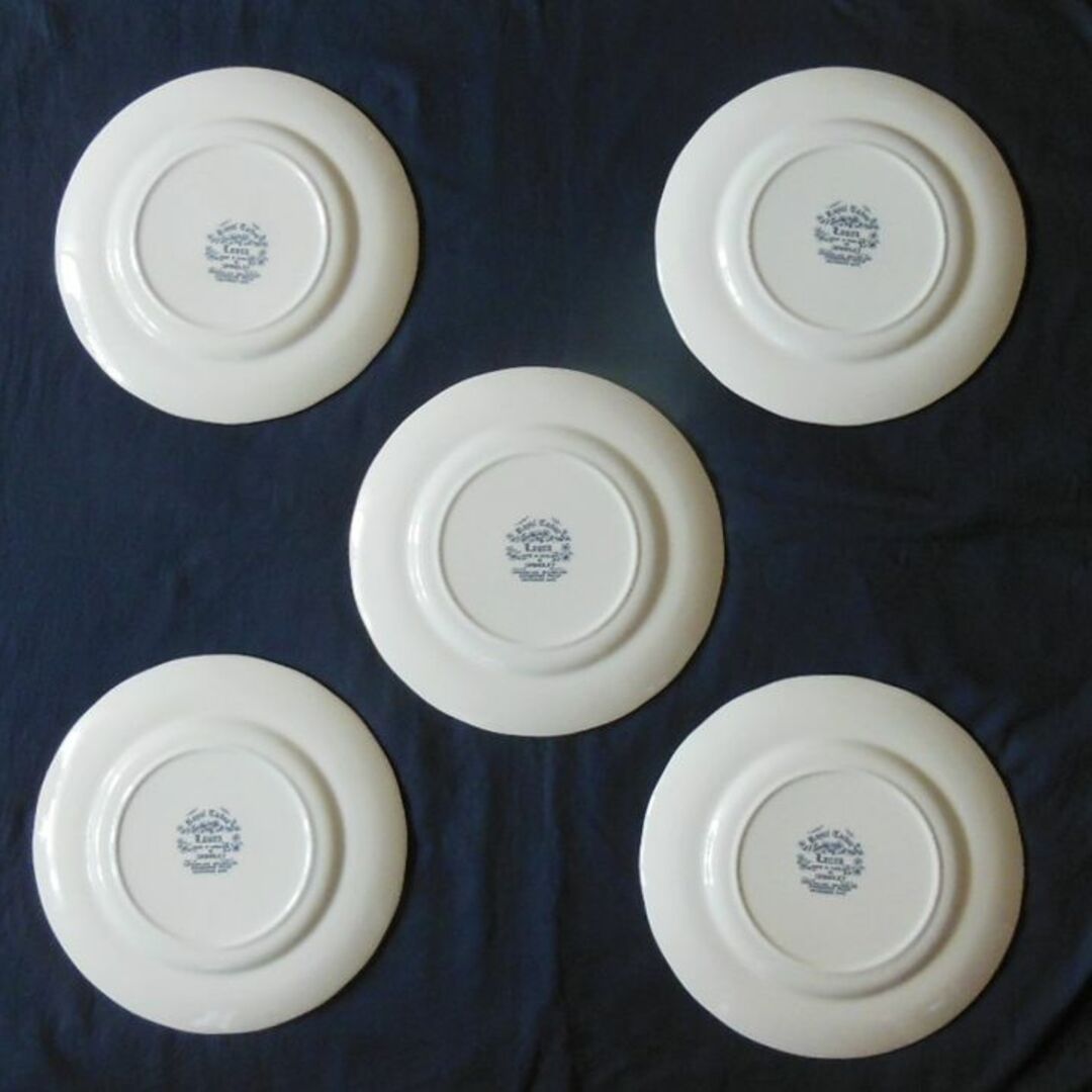 ○ロイヤルチューダー アンティークmade in England大皿5枚#462