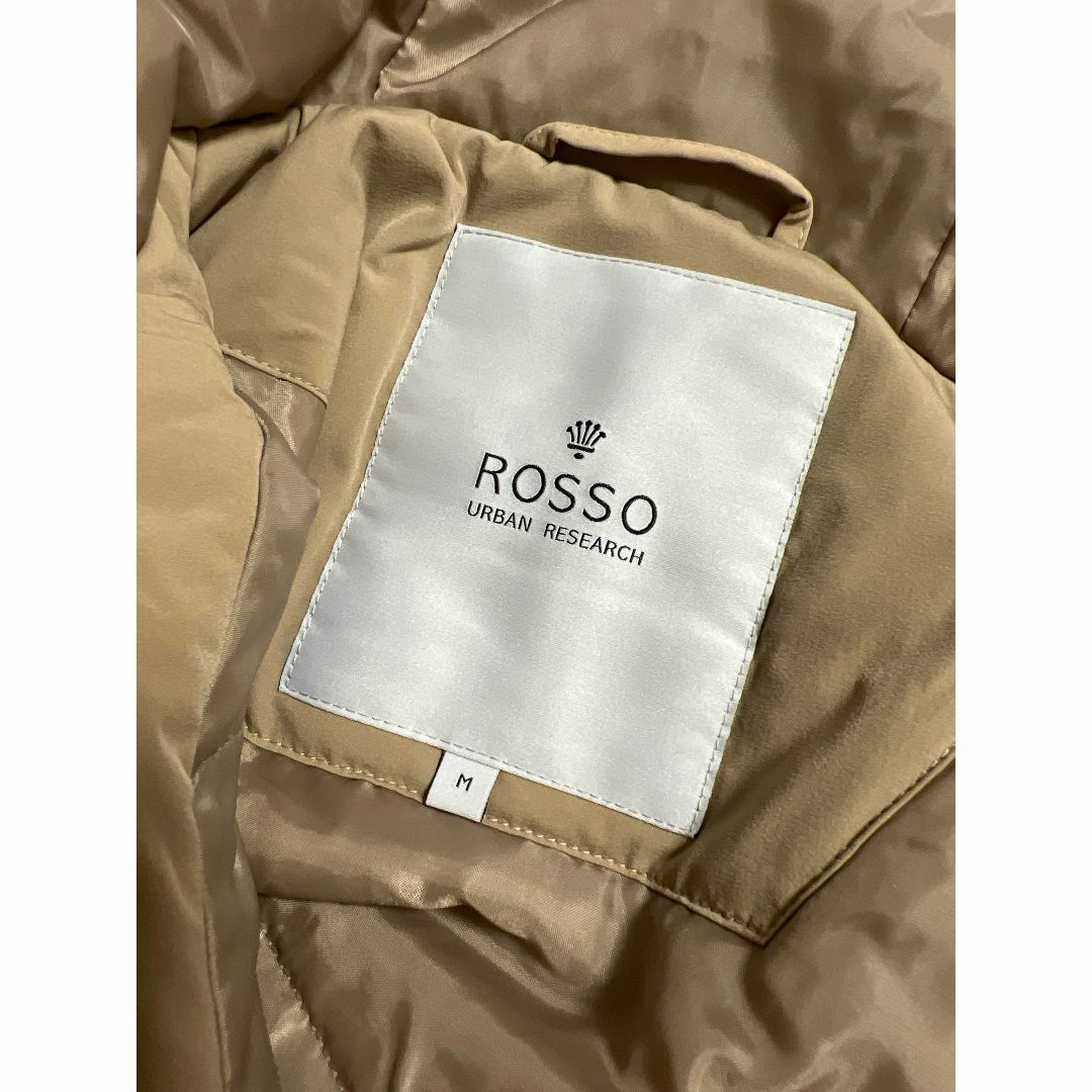 URBAN RESEARCH ROSSO(アーバンリサーチロッソ)の【定価19,800円】ハイクオリティ中綿ライトフードジャケット M 美品 メンズのジャケット/アウター(ダウンジャケット)の商品写真