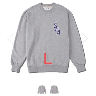 ウィンダンシー(WIND AND SEA)のWIND AND SEA S_E_A SWEAT SHIRT Lサイズ(スウェット)