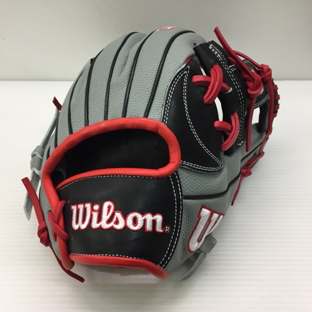 重さ547g外野手用付属品無しウィルソン Wilson ワナビーヒーロー 軟式 内野手用グローブ WBW101571 8585