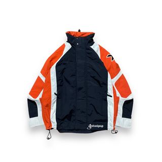 フィラ(FILA)の90s "F2×FILA" POWERTEX snowboard jacket(ナイロンジャケット)