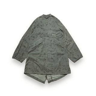 MILITARY - "US ARMY" collarless night camo jacket