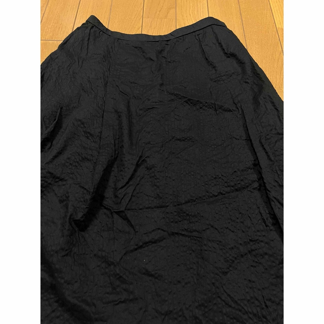 leilian(レリアン)のレリアン　スカート　ブラック　ミディ丈 レディースのスカート(ひざ丈スカート)の商品写真