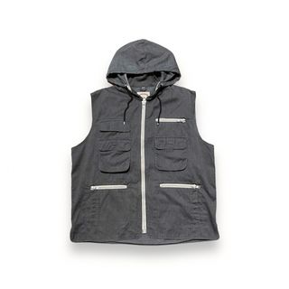 バナナリパブリック(Banana Republic)の80s "BANANA REPUBLIC" overdye parka vest(ベスト)