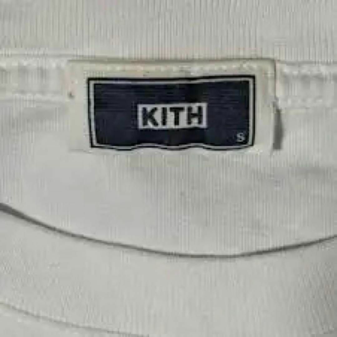 KITH(キス)のS KITH ホワイトボックス ロゴ フェルト バックプリント 長袖Tシャツ メンズのトップス(Tシャツ/カットソー(七分/長袖))の商品写真