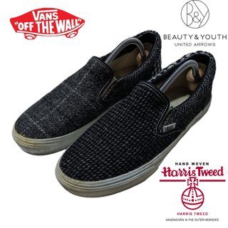 ビューティアンドユースユナイテッドアローズ(BEAUTY&YOUTH UNITED ARROWS)のVans X BEAUTY&YOUTH X Harris Tweed スリッポン(スニーカー)