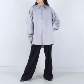 Vintage non-iron drape shirt(シャツ)