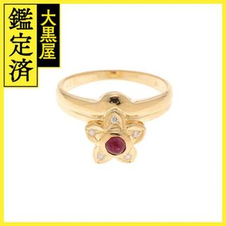 ポンテヴェキオ(PonteVecchio)のJEWELRY　ジュエリー　 リング　K18YG　ルビー　＃3【472】H(リング(指輪))