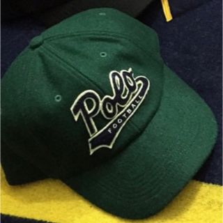 ポロラルフローレン(POLO RALPH LAUREN)の【最終値下げ】POLO RALPH LAUREN SCRIPT WOOL CAP(キャップ)