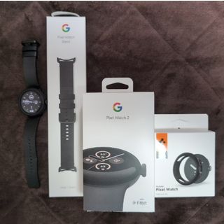 グーグルピクセル(Google Pixel)のGoogle PixelWatch2 wifiモデル　黒　特典多数(その他)