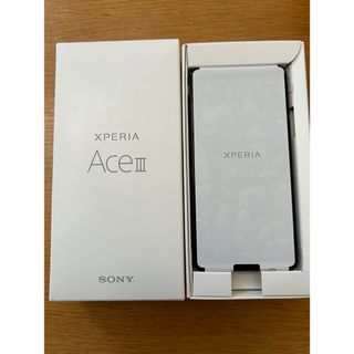 エクスペリア(Xperia)のXperia AceⅢブラック 64 GB Y!mobile(スマートフォン本体)