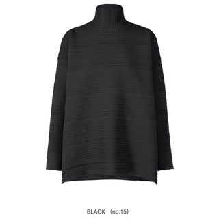 プリーツプリーズイッセイミヤケ(PLEATS PLEASE ISSEY MIYAKE)の12/31迄 プリーツプリーズ PLEATS PLEASE 完売ニット ブラック(ニット/セーター)