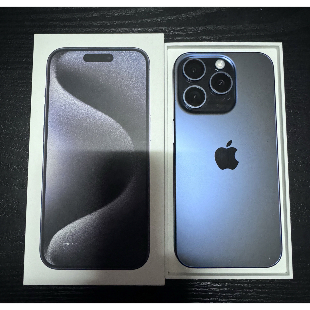 iPhone15pro 256gb ブルーチタニウム iPhone15pro 256gb ブルーチタニウム