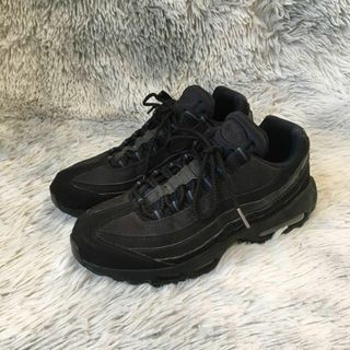 ナイキ(NIKE)の美品 NIKE AIRMAX 95 Triple Black スニーカー 1-7(スニーカー)