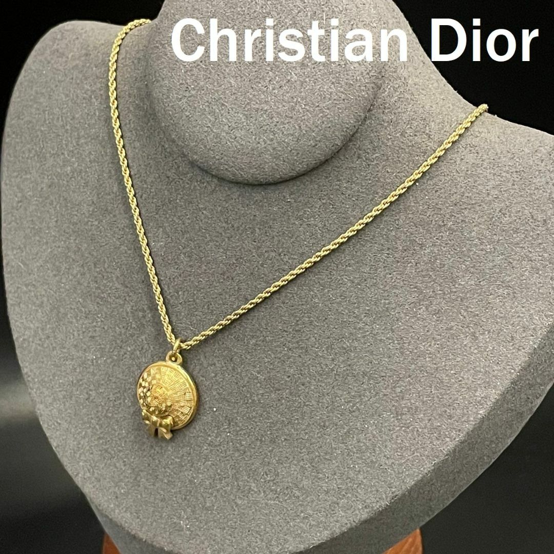 Christian Dior - クリスチャン・ディオール ネックレス ゴールド