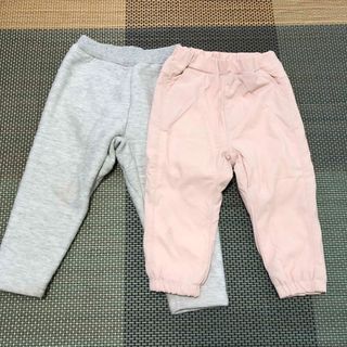 裏ボア　パンツ　80 ズボン　キッズ　子供(パンツ)