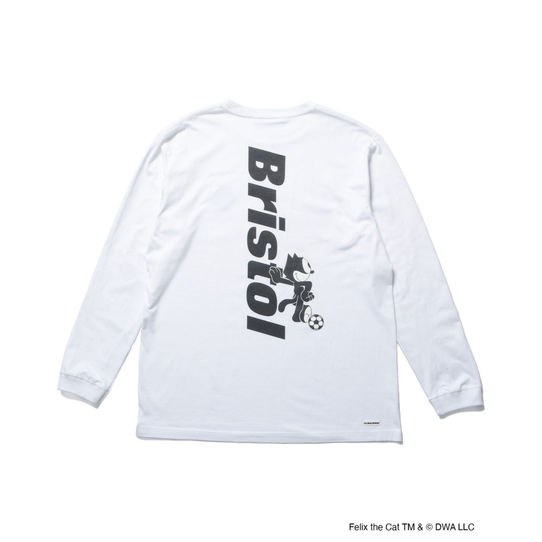 メンズL 送料無料 FCRB 23AW FELIX THE CAT L/S TEE