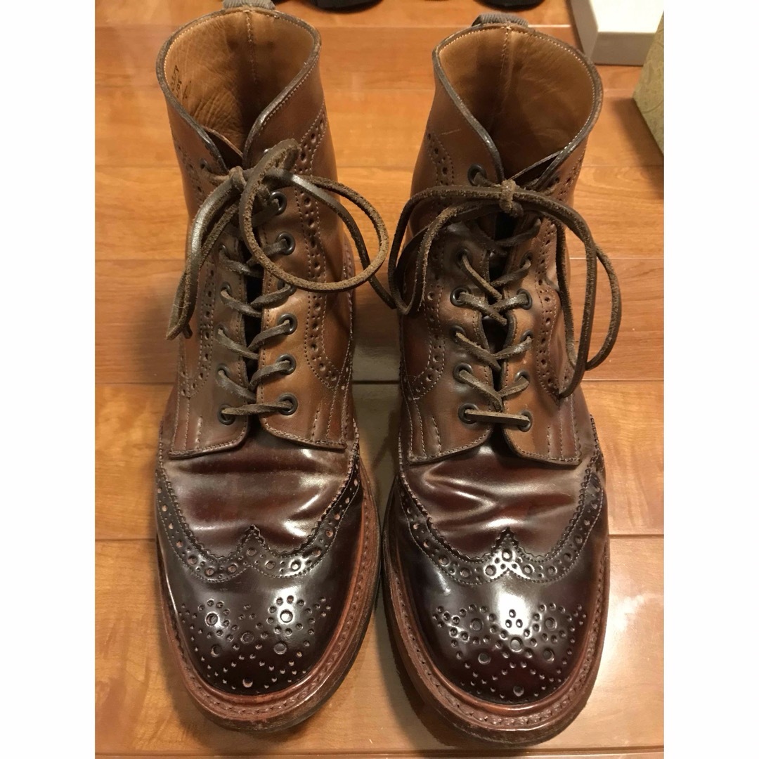 Trickers(トリッカーズ)のトリッカーズ×ハミングバーズヒルショップ　コードバンカントリーブーツ メンズの靴/シューズ(ブーツ)の商品写真