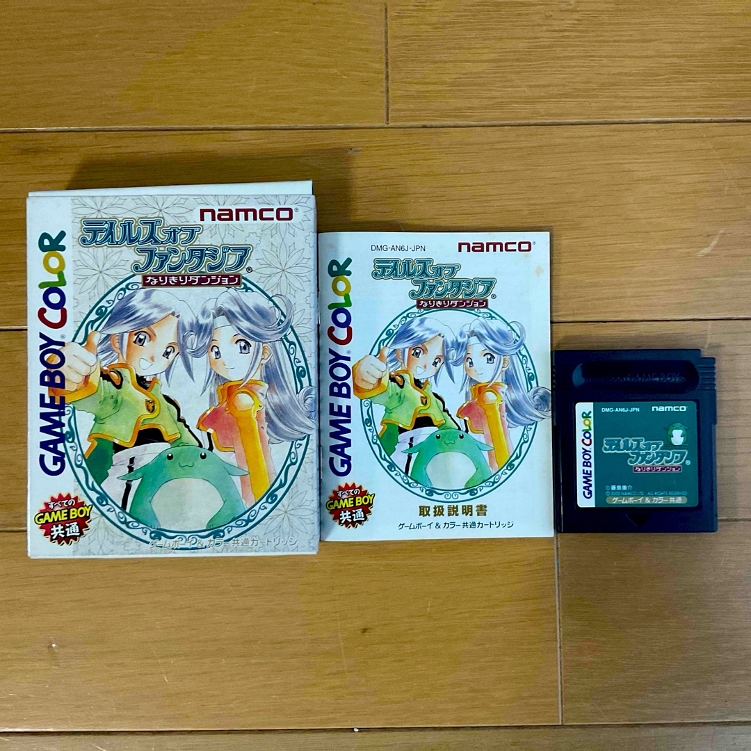 ゲームボーイ(ゲームボーイ)のゲームボーイソフト テイルズオブファンタジア なりきりダンジョン★ エンタメ/ホビーのゲームソフト/ゲーム機本体(携帯用ゲームソフト)の商品写真