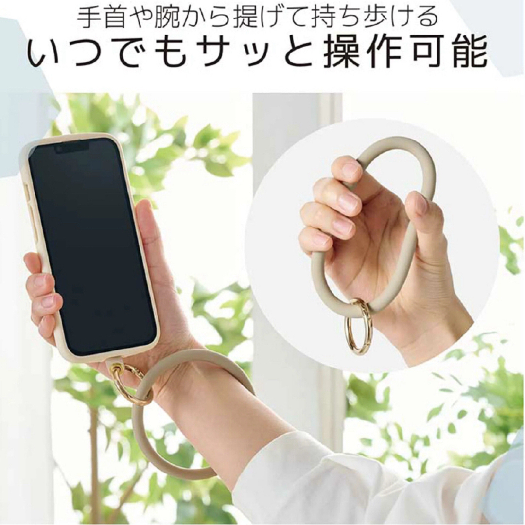 ELECOM(エレコム)のスマホストラップ スマホ/家電/カメラのスマホアクセサリー(その他)の商品写真