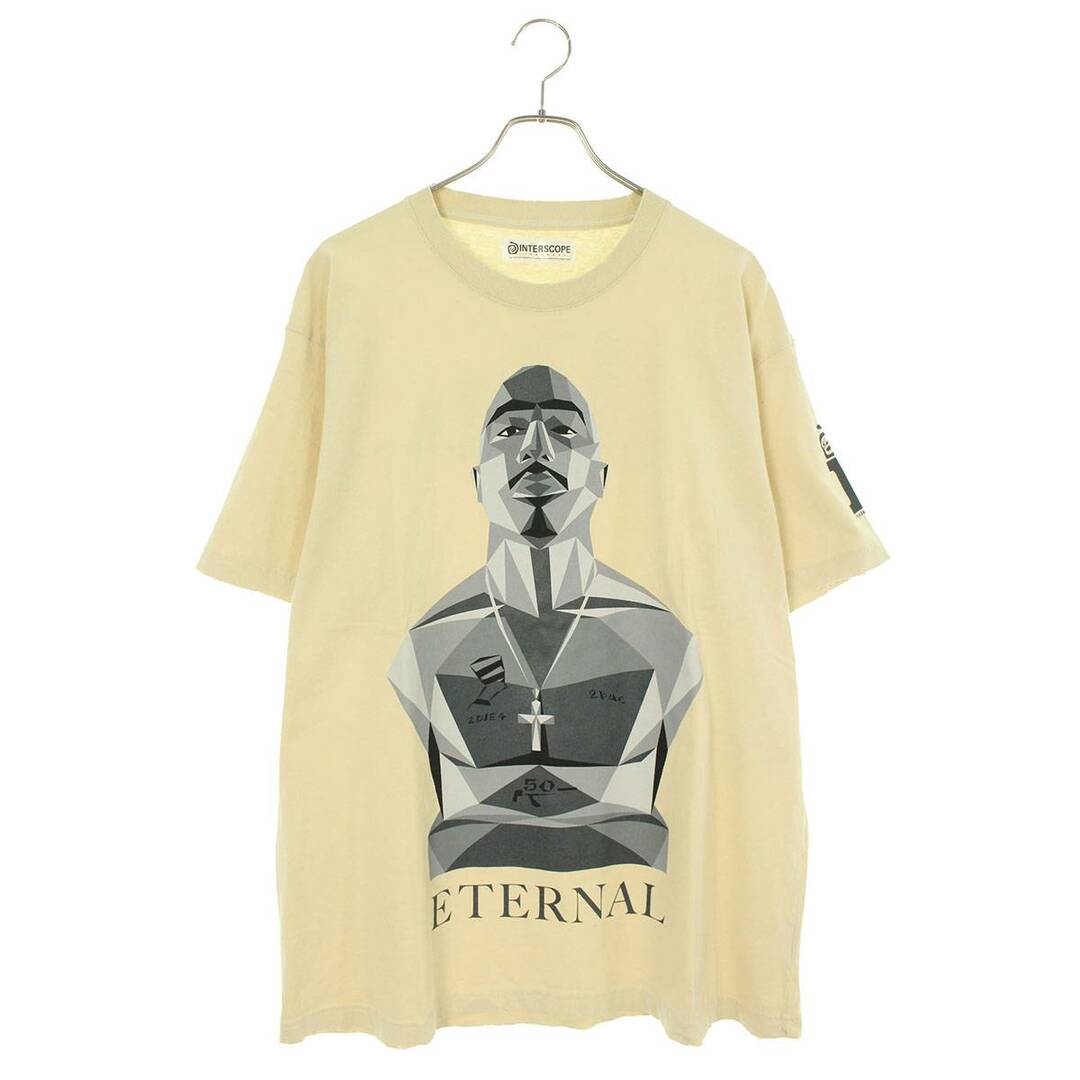 インタースコープ Interscope ×フラグメントデザイン fragment design 2Pac CollectionTシャツ メンズ XLTシャツ/カットソー(半袖/袖なし)