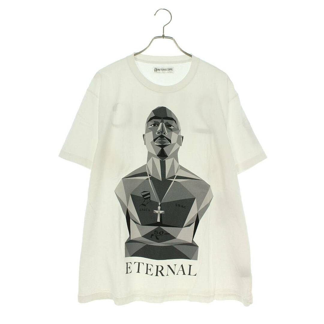 メンズインタースコープ Interscope ×フラグメントデザイン fragment design 2Pac CollectionTシャツ メンズ XL