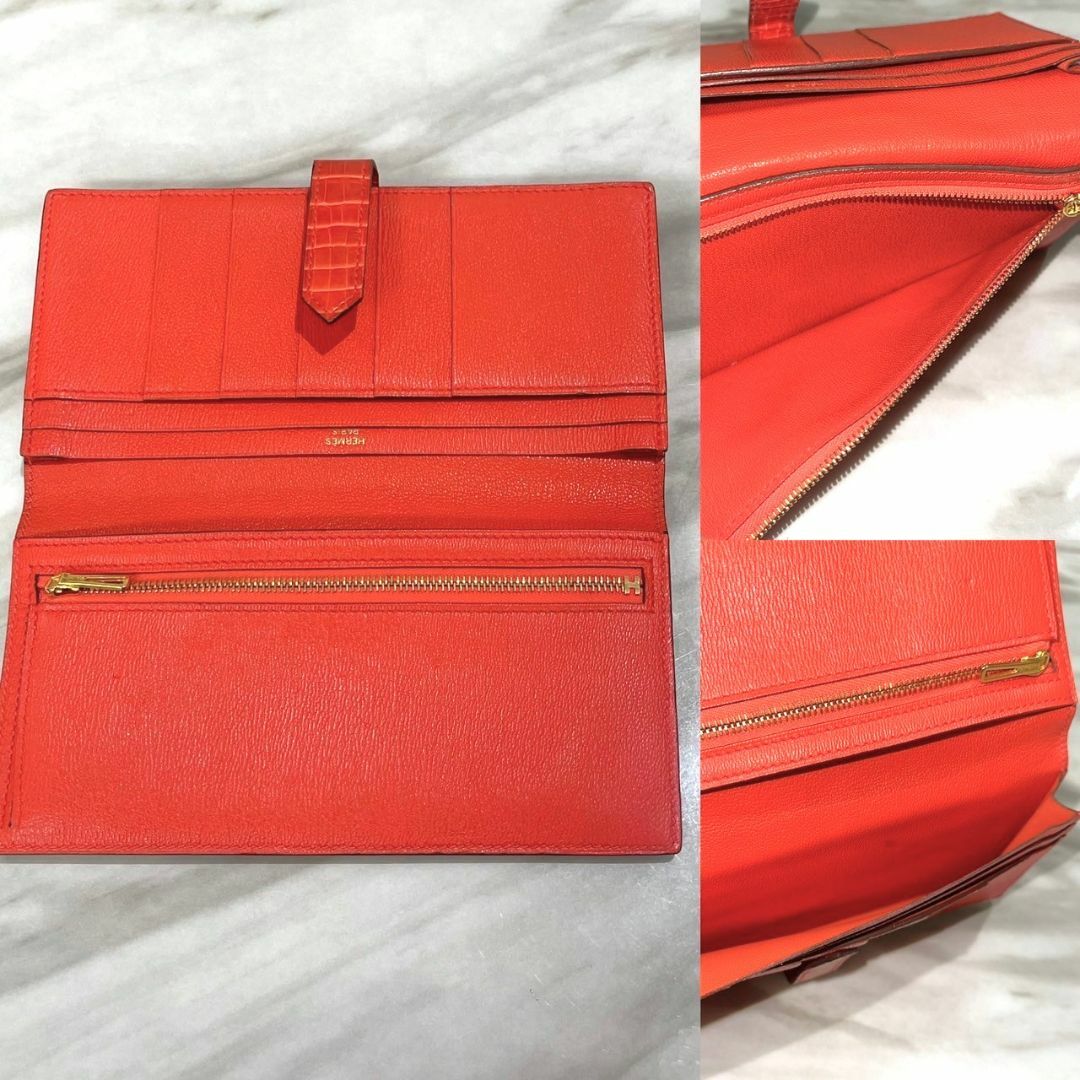 HERMES - 美品☆ エルメス ベアンスフレ ゼラニウム HERMES - 美品☆ エルメス ベアンスフレ ゼラニウム