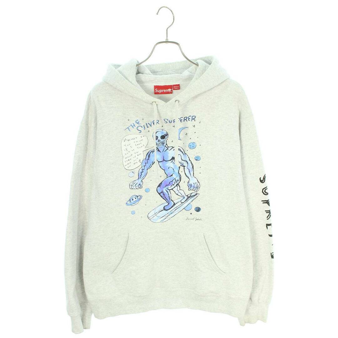 シュプリーム  20SS  Daniel Johnston Hooded Sweatshirt エイリアンプリントプルオーバーパーカー メンズ XLトップス