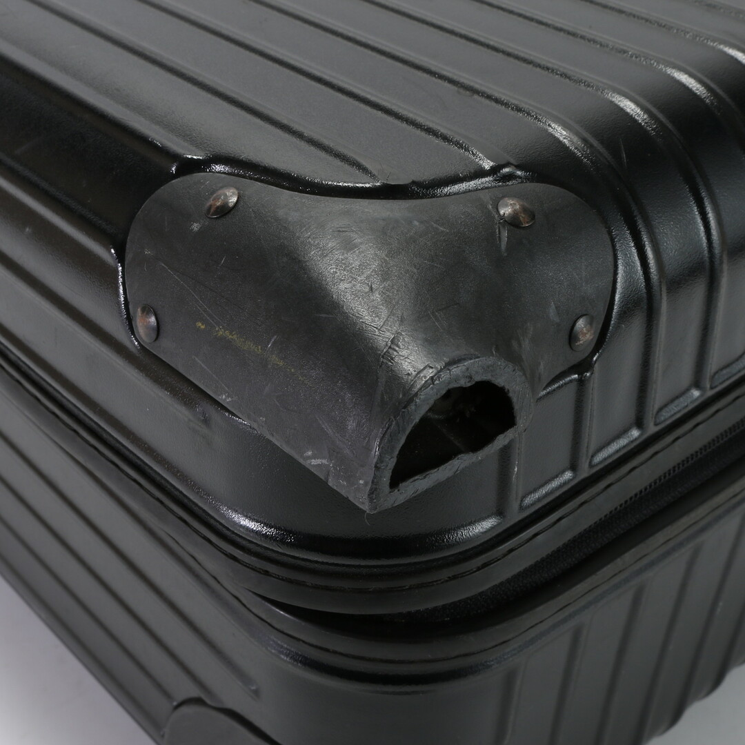 RIMOWA(リモワ)のRIMOWA リモワ エッセンシャル スーツケース キャリーケース ボストン バッグ 出張 旅行 トランク ブラック A4 メンズ MMT D28-1 メンズのバッグ(トラベルバッグ/スーツケース)の商品写真
