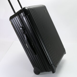 リモワ(RIMOWA)のRIMOWA リモワ エッセンシャル スーツケース キャリーケース ボストン バッグ 出張 旅行 トランク ブラック A4 メンズ MMT D28-1(トラベルバッグ/スーツケース)