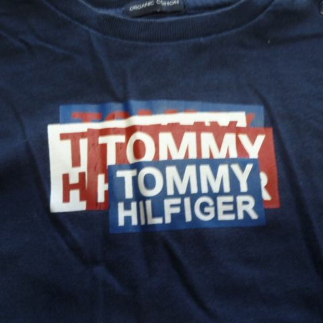 TOMMY HILFIGER(トミーヒルフィガー)のトミーヒルフィガー ベビー 長袖 Tシャツ 80 ORGANIC COTON キッズ/ベビー/マタニティのベビー服(~85cm)(Ｔシャツ)の商品写真