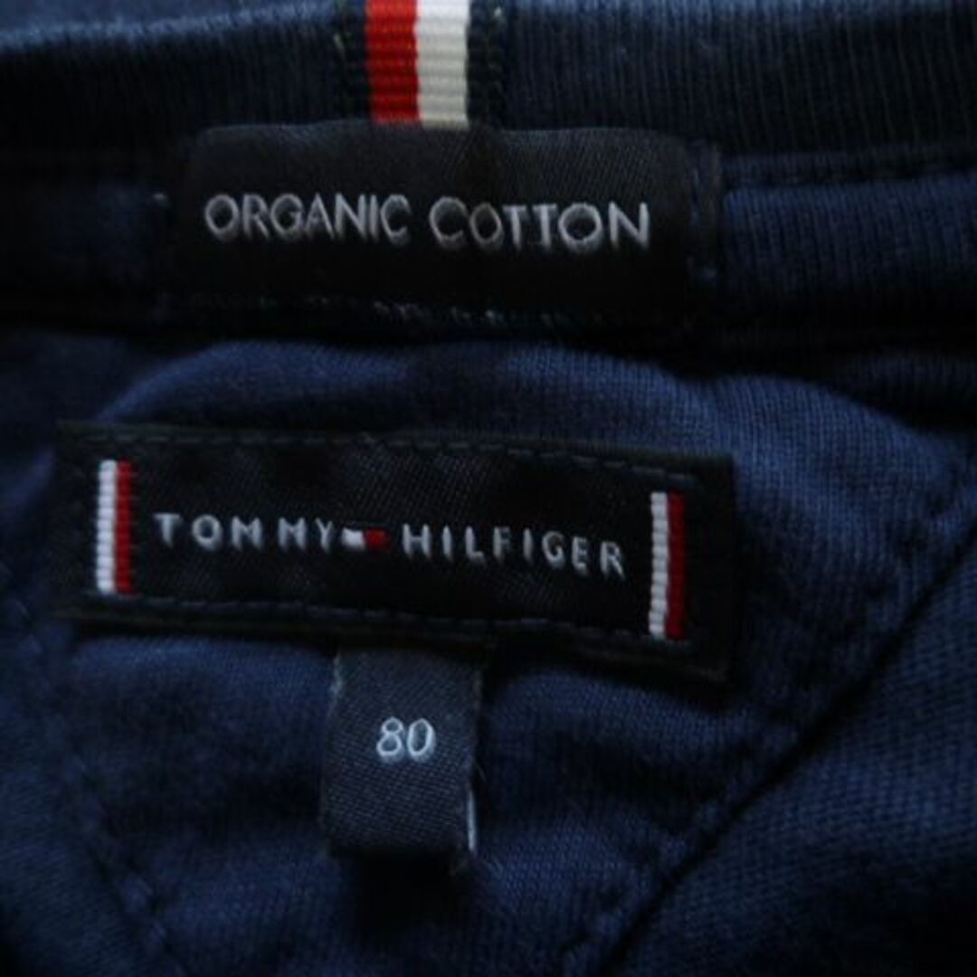 TOMMY HILFIGER(トミーヒルフィガー)のトミーヒルフィガー ベビー 長袖 Tシャツ 80 ORGANIC COTON キッズ/ベビー/マタニティのベビー服(~85cm)(Ｔシャツ)の商品写真