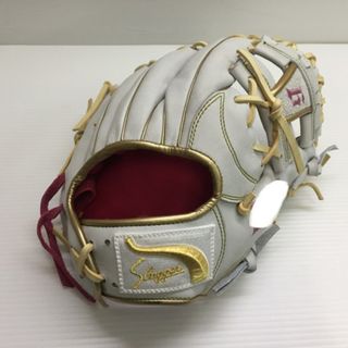 クボタスラッガー(久保田スラッガー)の中古品 久保田スラッガー 軟式 内野手用オーダーグローブ KSN-MS23 刺繍入り 8568(グローブ)