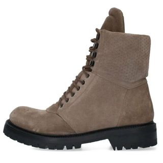 リックオウエンス(Rick Owens)のリックオウエンス  Lace-up Hiking Boots レースアップスエードレザーブーツ メンズ 41(ブーツ)