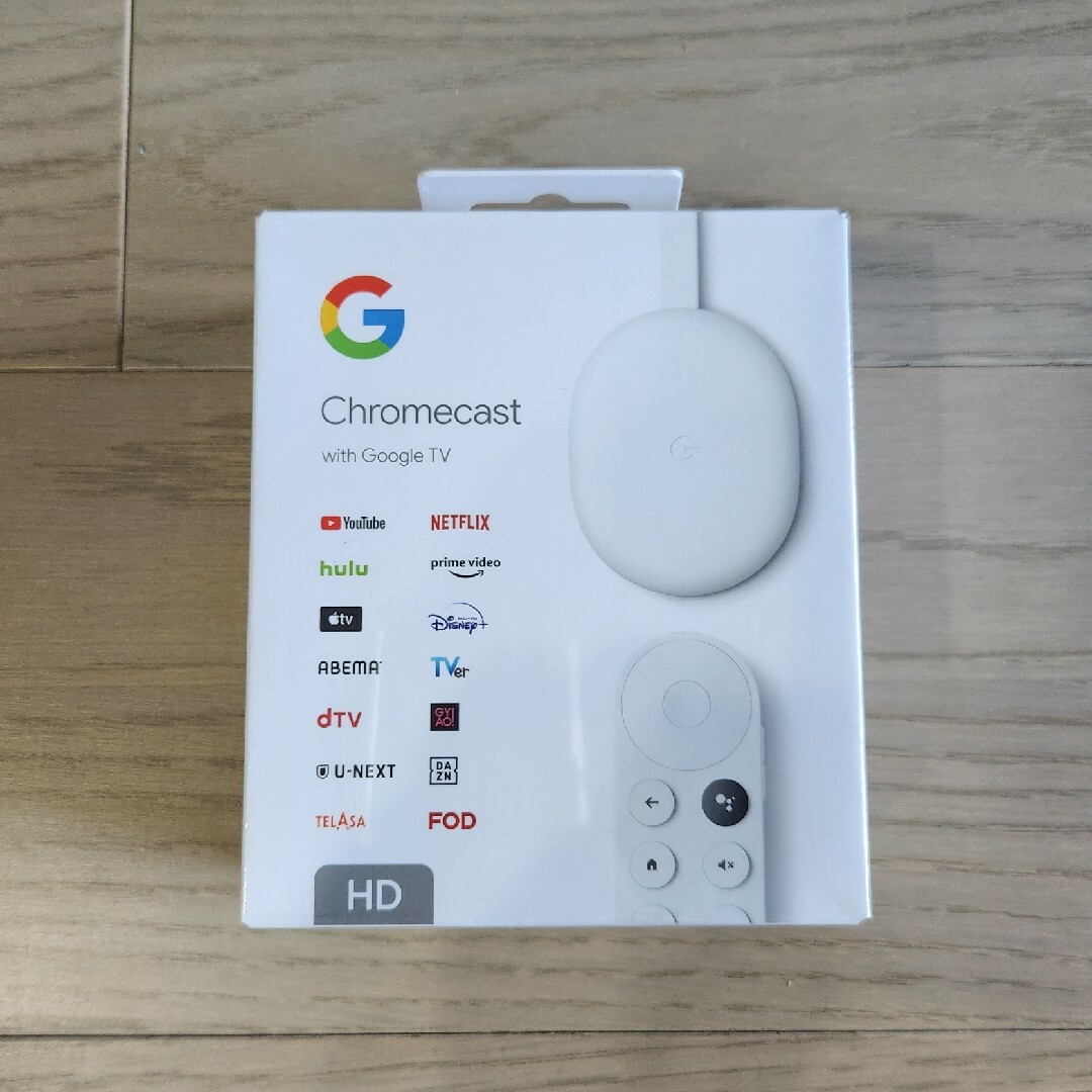 Google(グーグル)のChromecast with Google TV(HD) スマホ/家電/カメラのテレビ/映像機器(映像用ケーブル)の商品写真