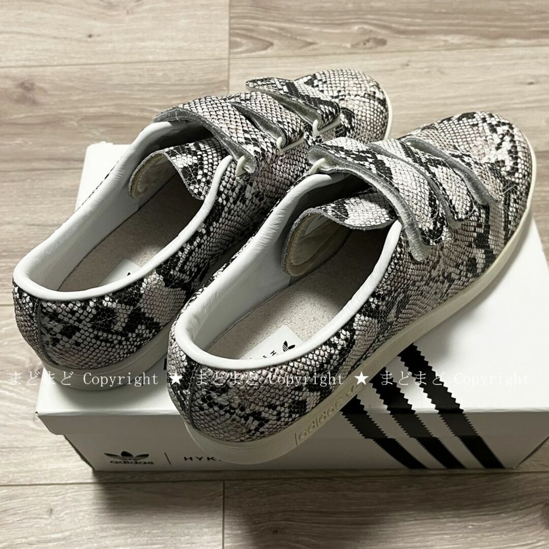 HYKE - HYKE adidas ベルクロ スニーカー ハイク パイソン 27.5 HYKE - HYKE adidas ベルクロ スニーカー ハイク パイソン 27.5