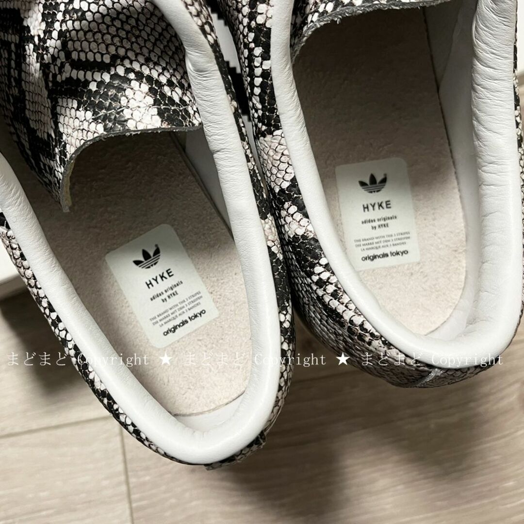 HYKE - HYKE adidas ベルクロ スニーカー ハイク パイソン 27.5 HYKE - HYKE adidas ベルクロ スニーカー ハイク パイソン 27.5