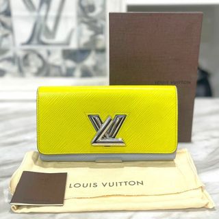 ルイヴィトン(LOUIS VUITTON)の美品☆　ルイヴィトン　エピ　ポルトフォイユツイスト　長財布　2016年(財布)