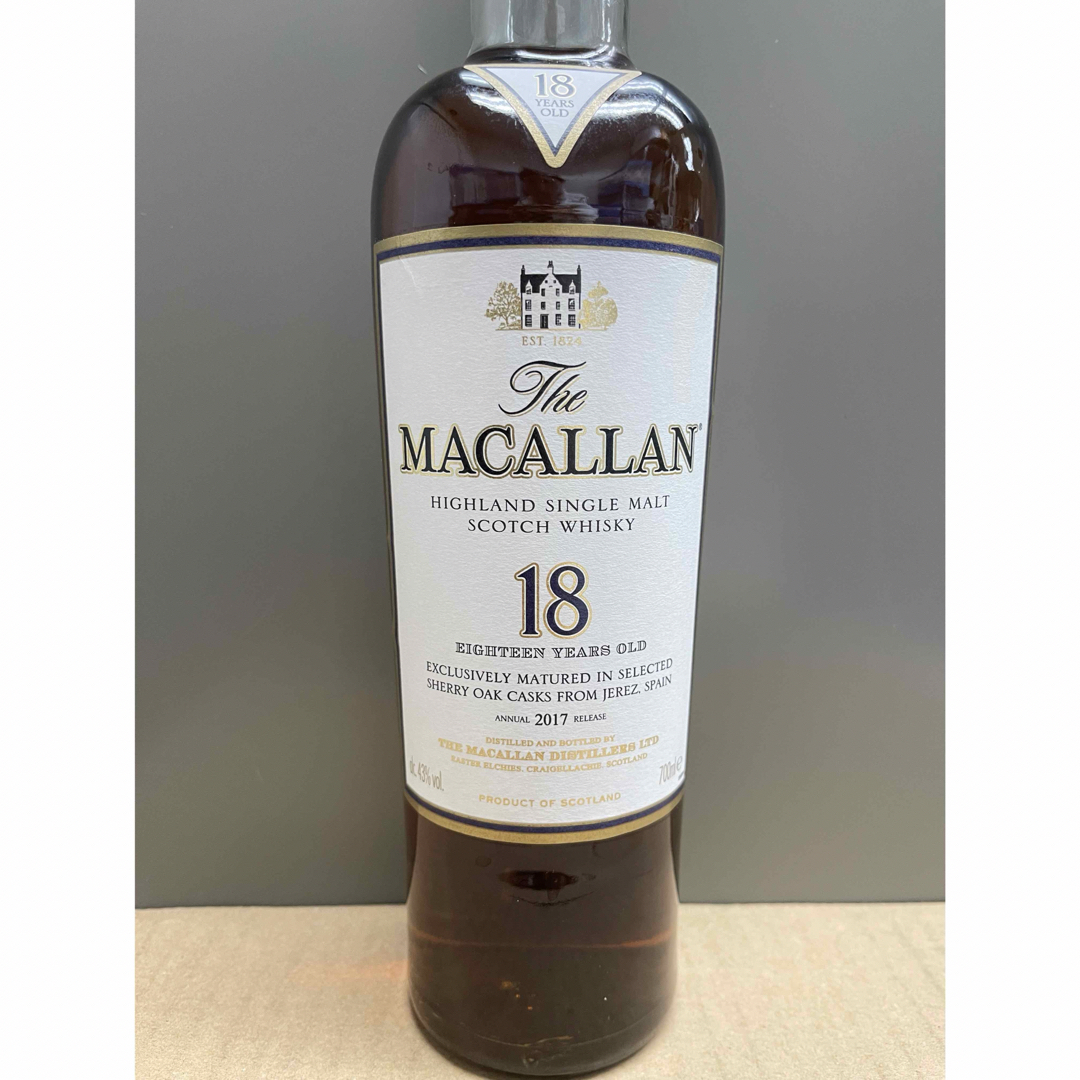 食品/飲料/酒マッカラン MACALLAN シングルモルト １８年2017