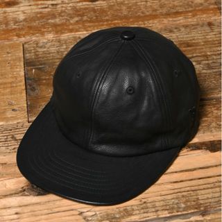 キャリー(CALEE)の【新品未開封】CALEE CAL LOGO LEATHER SOLID CAP(キャップ)