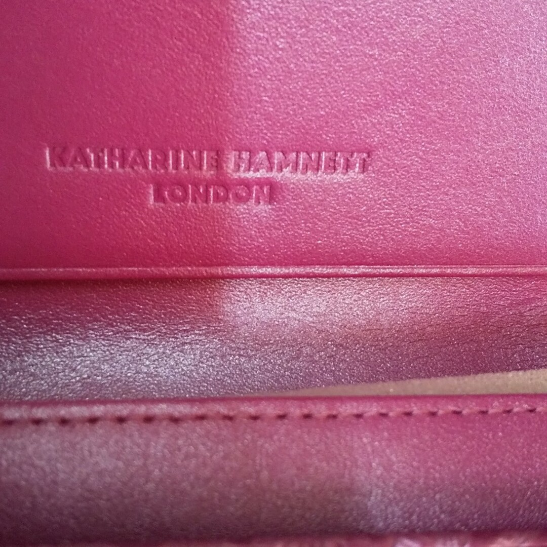 KATHARINE HAMNETT(キャサリンハムネット)の最安値新品キャサリンハムネット財布 レディースのファッション小物(財布)の商品写真