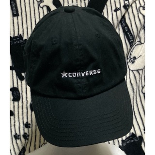 コンバース(CONVERSE)の格安定番キャップ　CONVERSE /コンバース　黒色帽子CAP/57-59cm(キャップ)